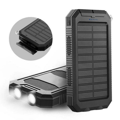 30,000mAh Waterproof Solar Power Bank