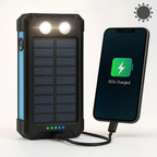 30,000mAh Waterproof Solar Power Bank