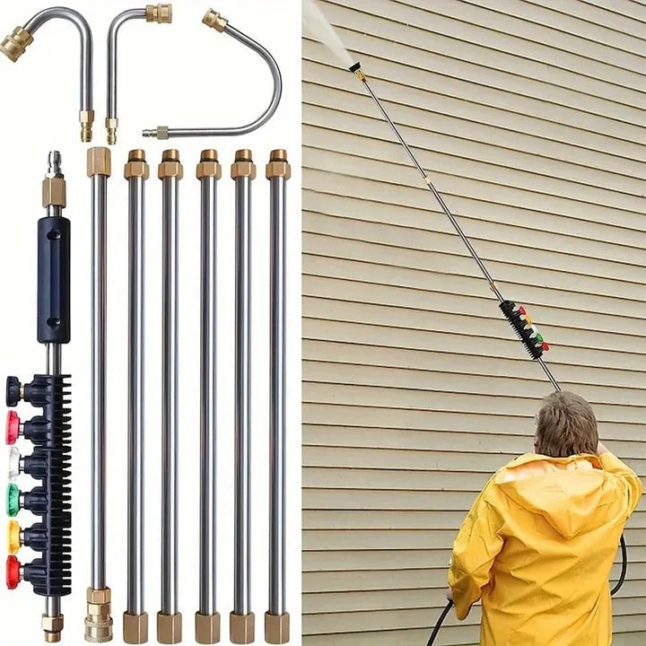 Telescoping Pressure Washer Wand Set, 4000 PSI