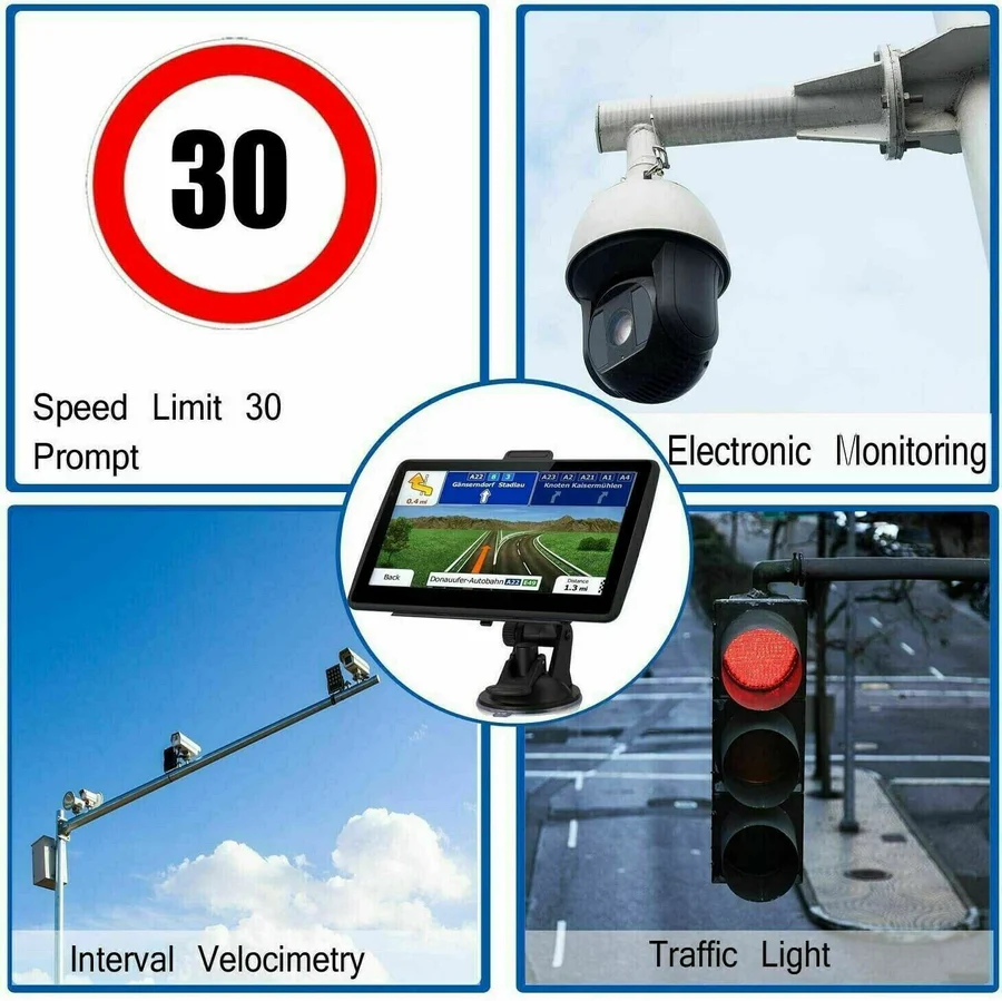 7-Inch GPS Navigation System for Car, Truck, and RV