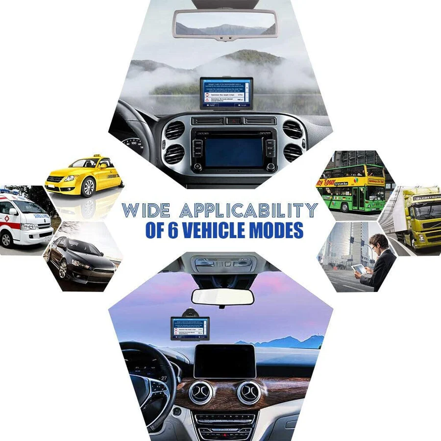 7-Inch GPS Navigation System for Car, Truck, and RV