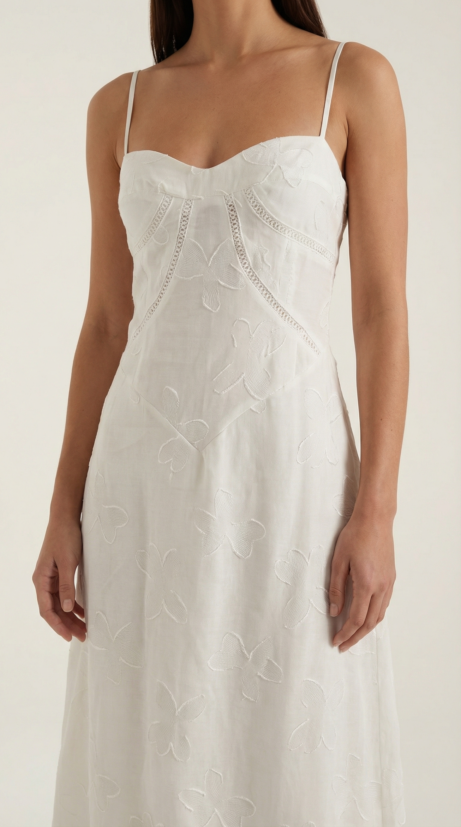 Women’s Floral Jacquard Sweetheart Neck Maxi Dress – Elegant Bridal Formal Evening Gown