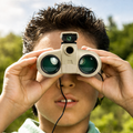 Kids Night-View Mini Binoculars - 4x Compact Explorer