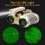 Kids Night-View Mini Binoculars - 4x Compact Explorer