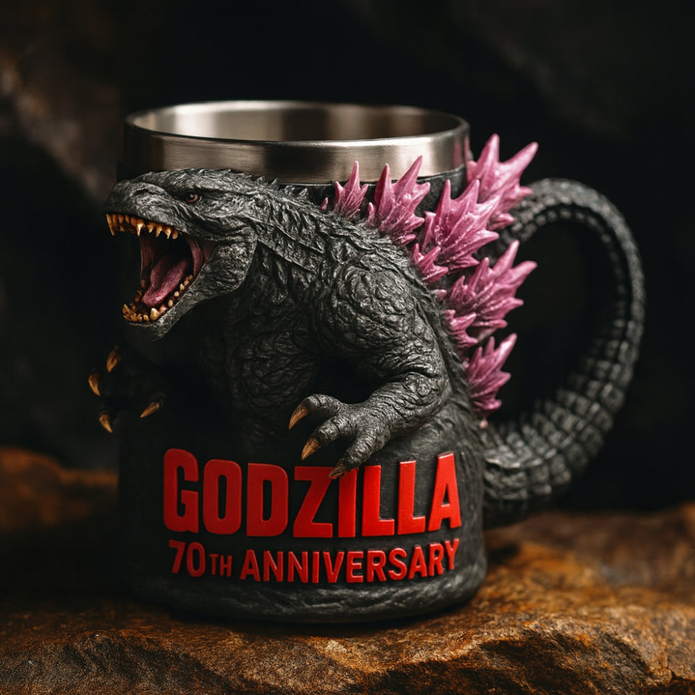 3D Monster Ceramic Coffee Mug — Sculpted Novelty