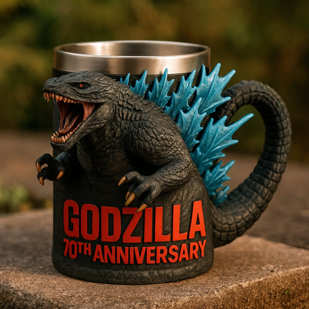 3D Monster Ceramic Coffee Mug — Sculpted Novelty