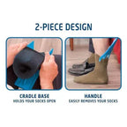 Foldable Sock & Shoe Aid with Long Handle