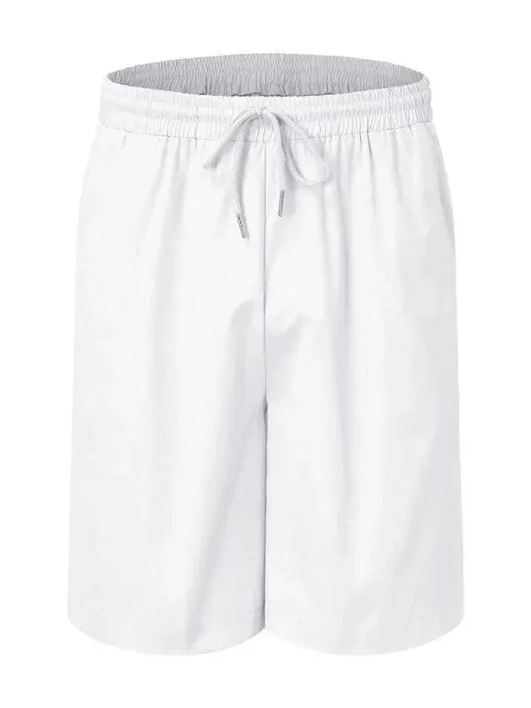 Ethan | Casual Cotton Men's Shorts Set - Two Piece Shorts And Shirt Set 2