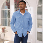 Ethan | Casual Lightweight Men's Shirt Jacket with Button-Down Collar 1