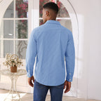 Ethan | Casual Lightweight Men's Shirt Jacket with Button-Down Collar 4