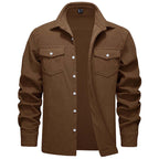 Ethan | Casual Lightweight Men's Shirt Jacket with Button-Down Collar 6