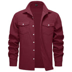 Ethan | Casual Lightweight Men's Shirt Jacket with Button-Down Collar 8