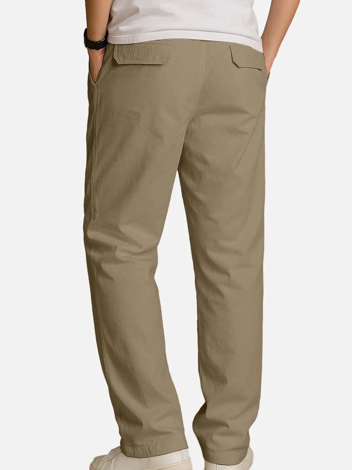 Ethan | Comfortable Elastic Waist Chino Pants 8
