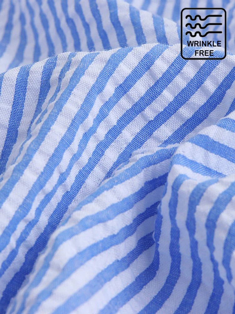 Ethan | Comfortable Lightweight Striped Men's Shirt 1