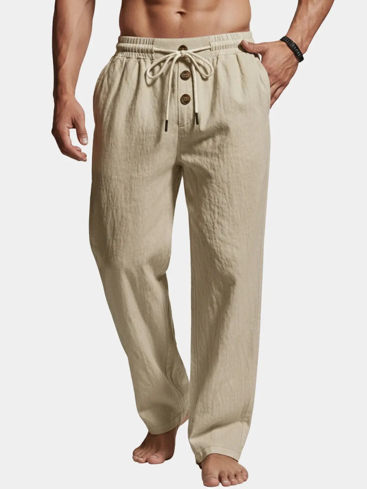 Ethan | Comfortable Relaxed Wide Leg Lounge Pants 1