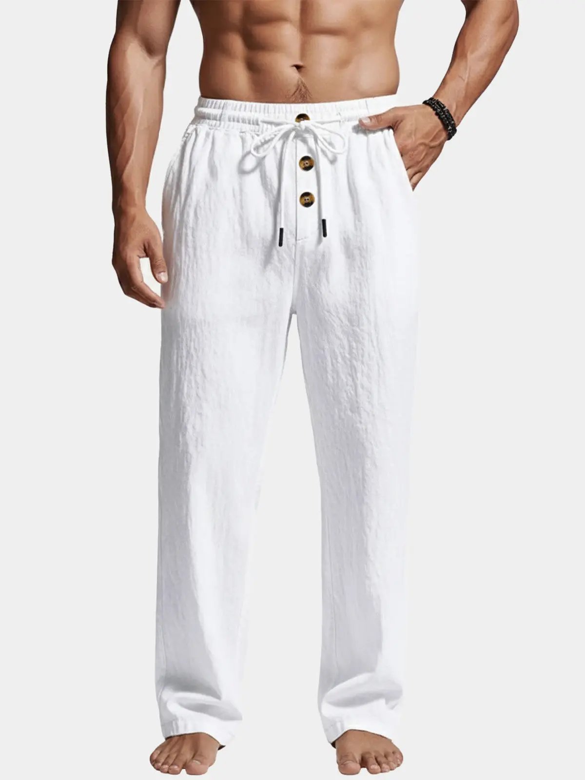 Ethan | Comfortable Relaxed Wide Leg Lounge Pants 10