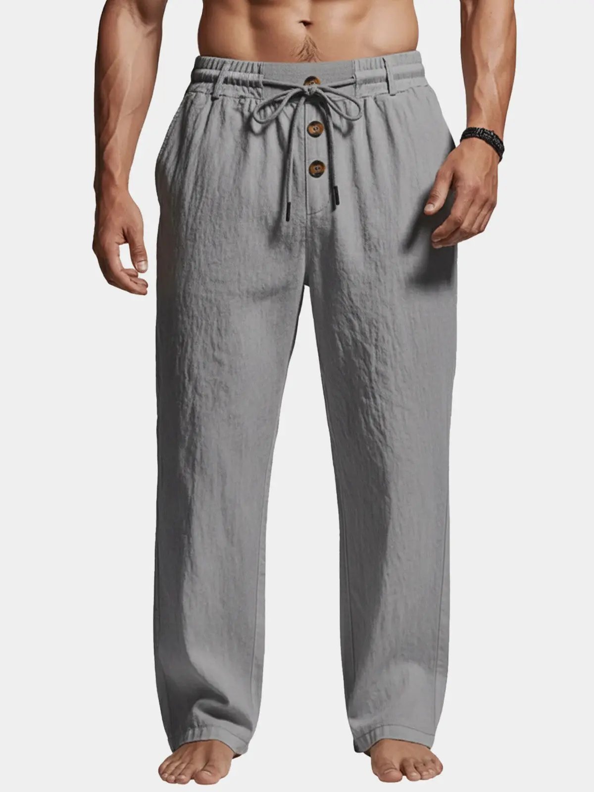 Ethan | Comfortable Relaxed Wide Leg Lounge Pants 12