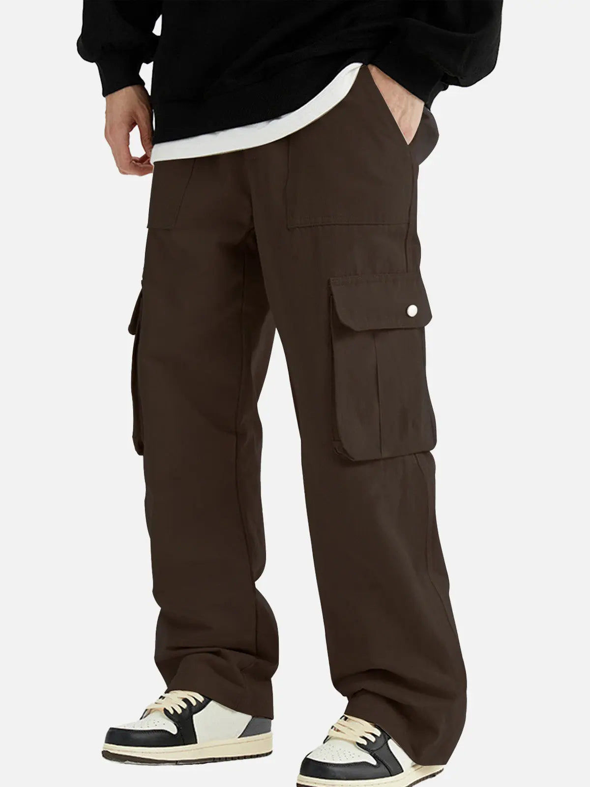 Ethan | Comfortable Straight Leg Cargo Pants 0