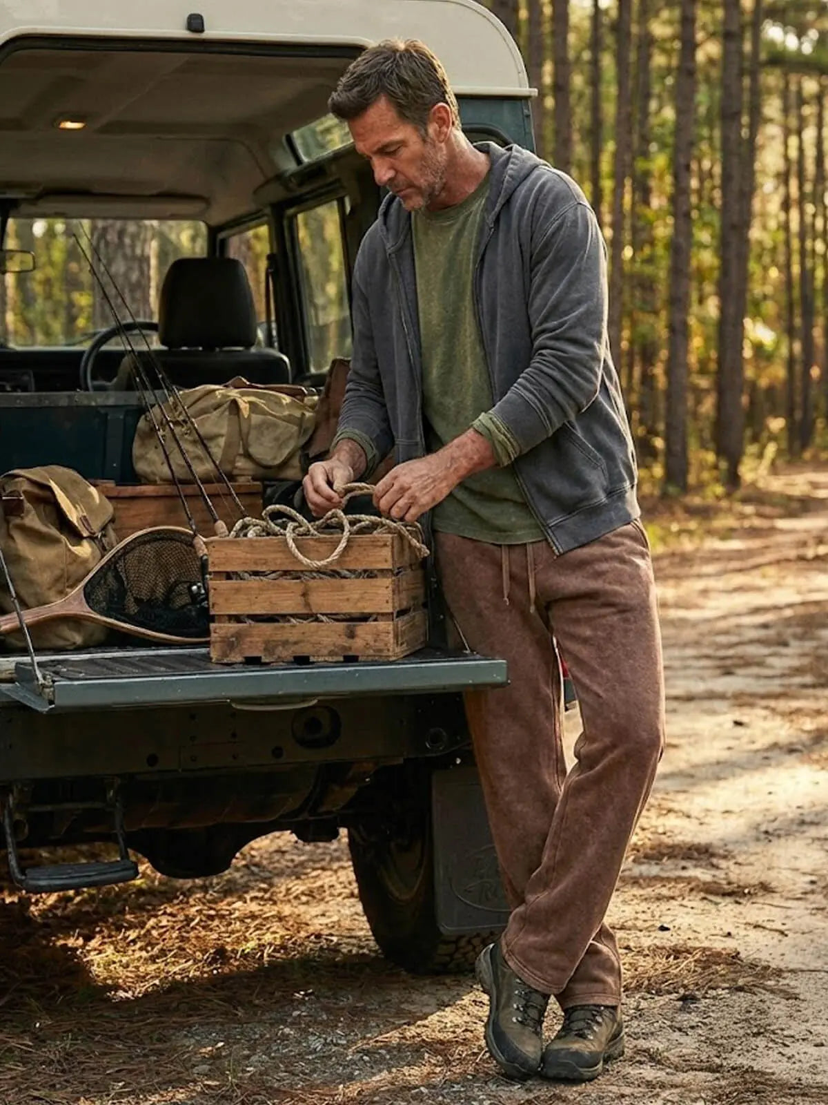 Ethan | Comfortable Vintage Cotton Sweatpants for Men 2