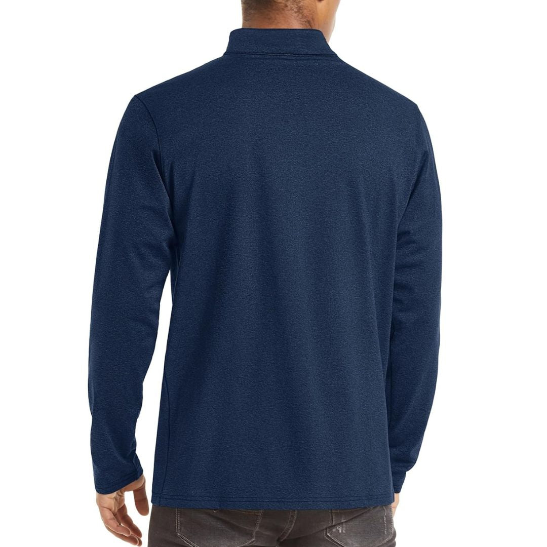 Ethan | Lightweight Comfortable Men's Quarter Zip Pullover 2