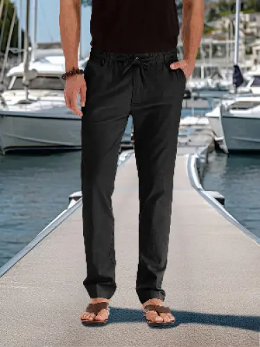 Ethan | Lightweight Relaxed Seaside Pants 2