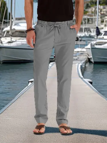 Ethan | Lightweight Relaxed Seaside Pants 3