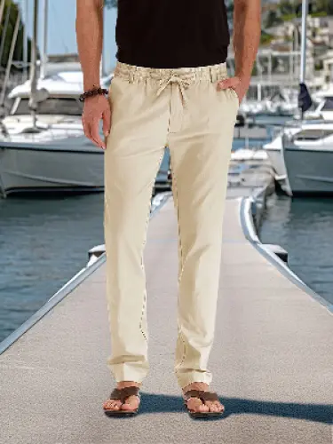 Ethan | Lightweight Relaxed Seaside Pants 5