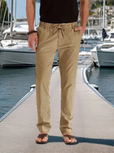 Ethan | Lightweight Relaxed Seaside Pants 7