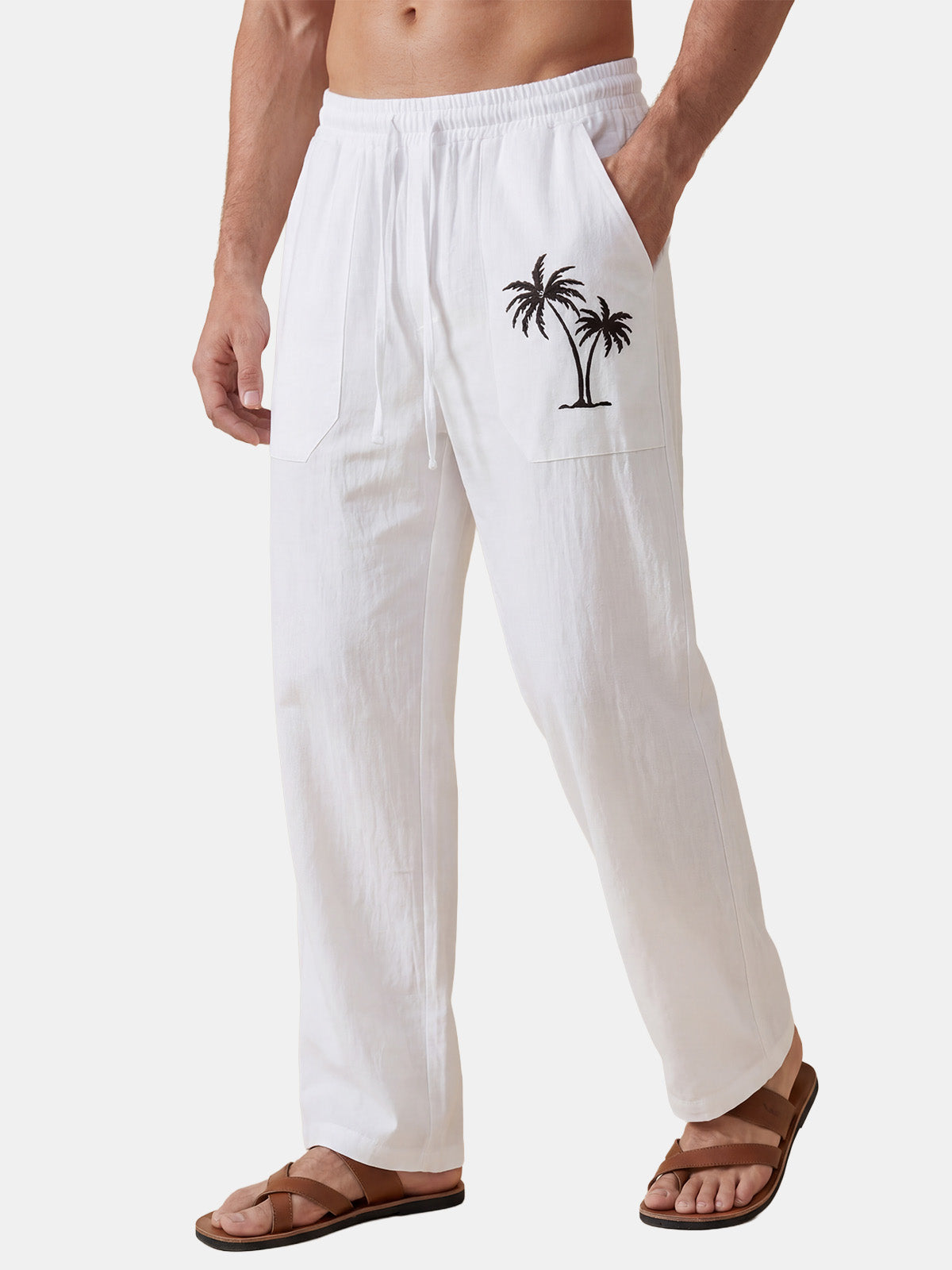 Ethan | Relaxed Breathable Linen Pants 1