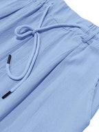 Ethan | Relaxed Fit Linen Blend Drawstring Pants