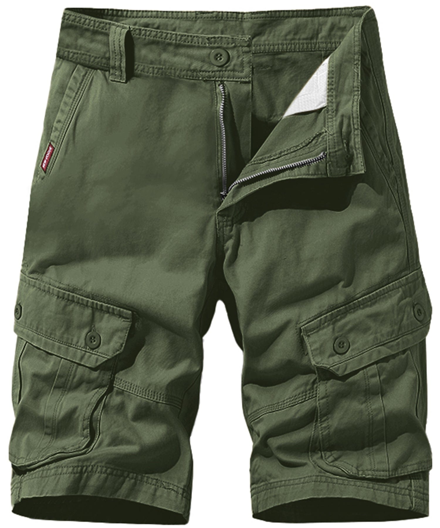 Ethan | Rugged Black Cargo Shorts for Men 1