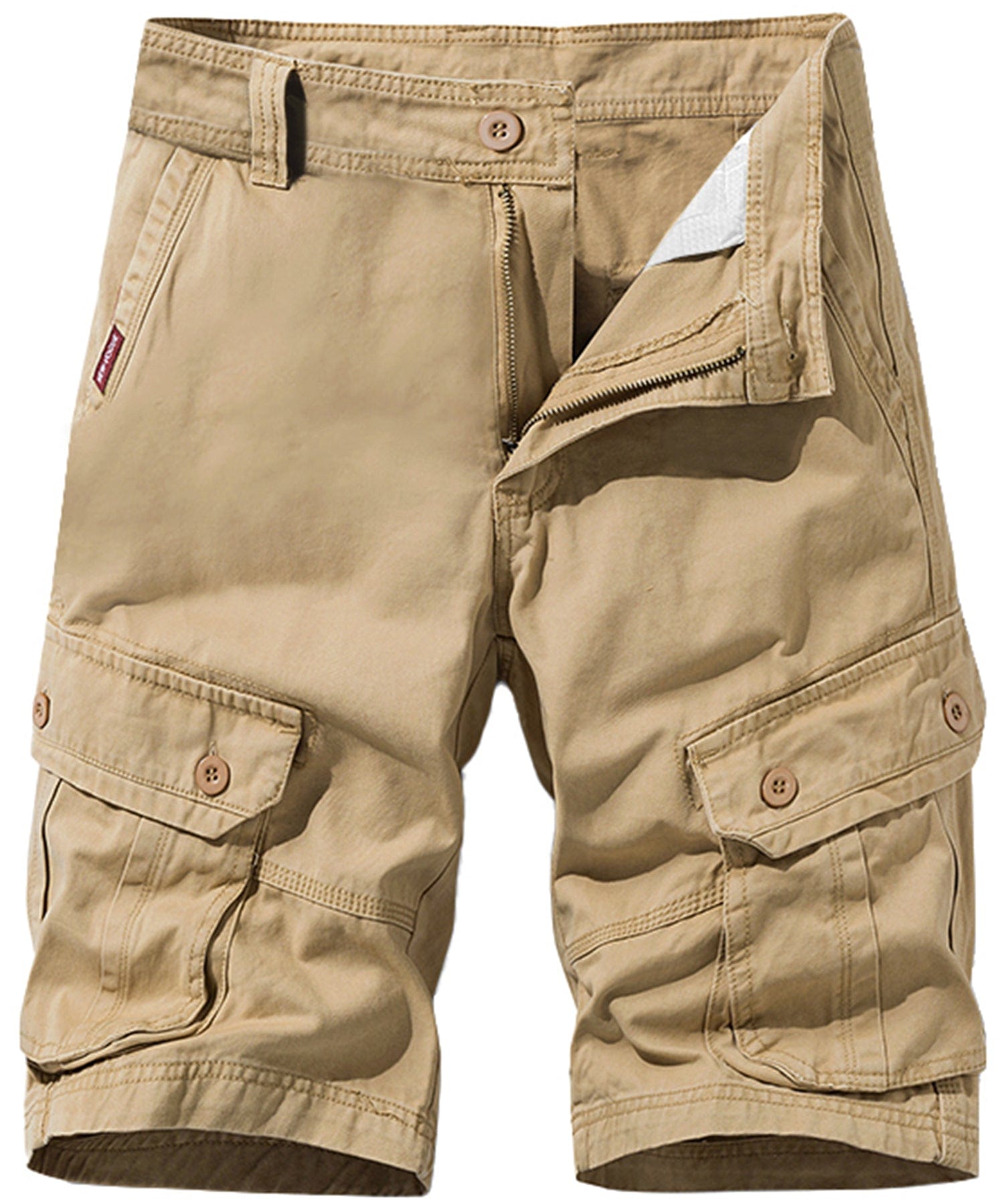 Ethan | Rugged Black Cargo Shorts for Men 2