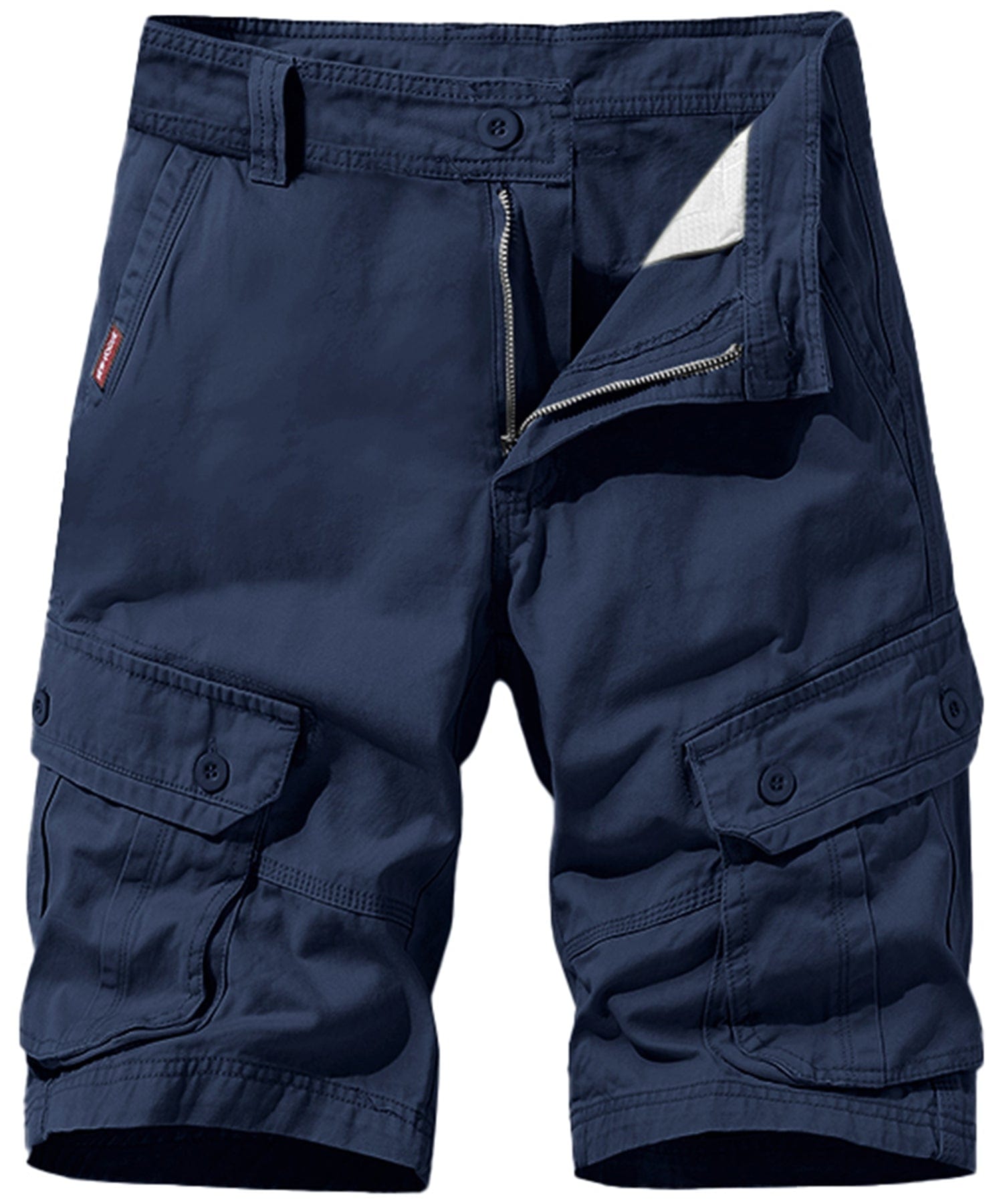 Ethan | Rugged Black Cargo Shorts for Men 3