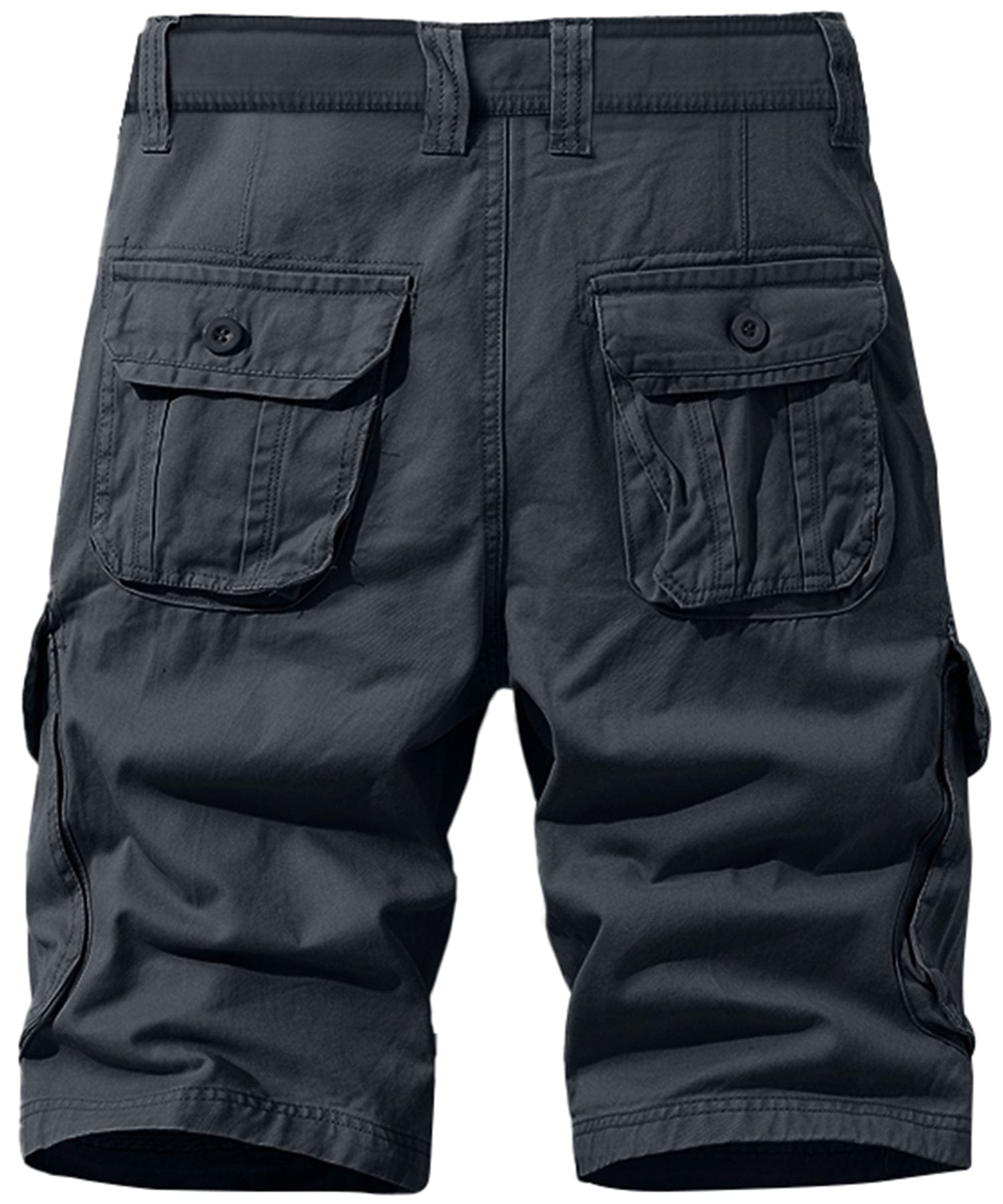 Ethan | Rugged Black Cargo Shorts for Men 5