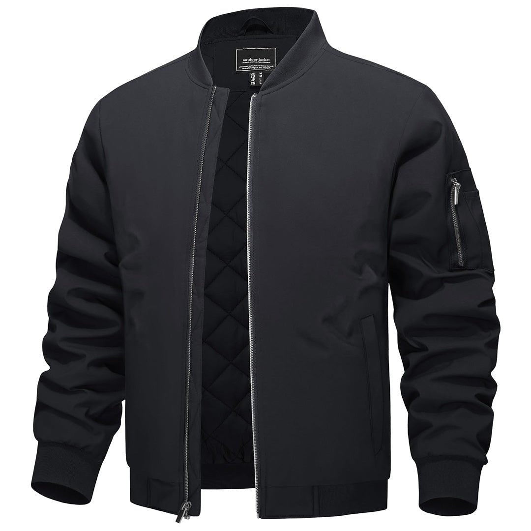 Ethan | Thermal Waterproof Mens Bomber Jacket 0