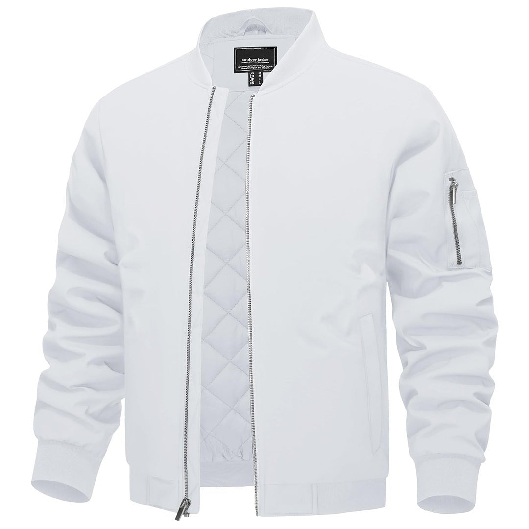 Ethan | Thermal Waterproof Mens Bomber Jacket 4