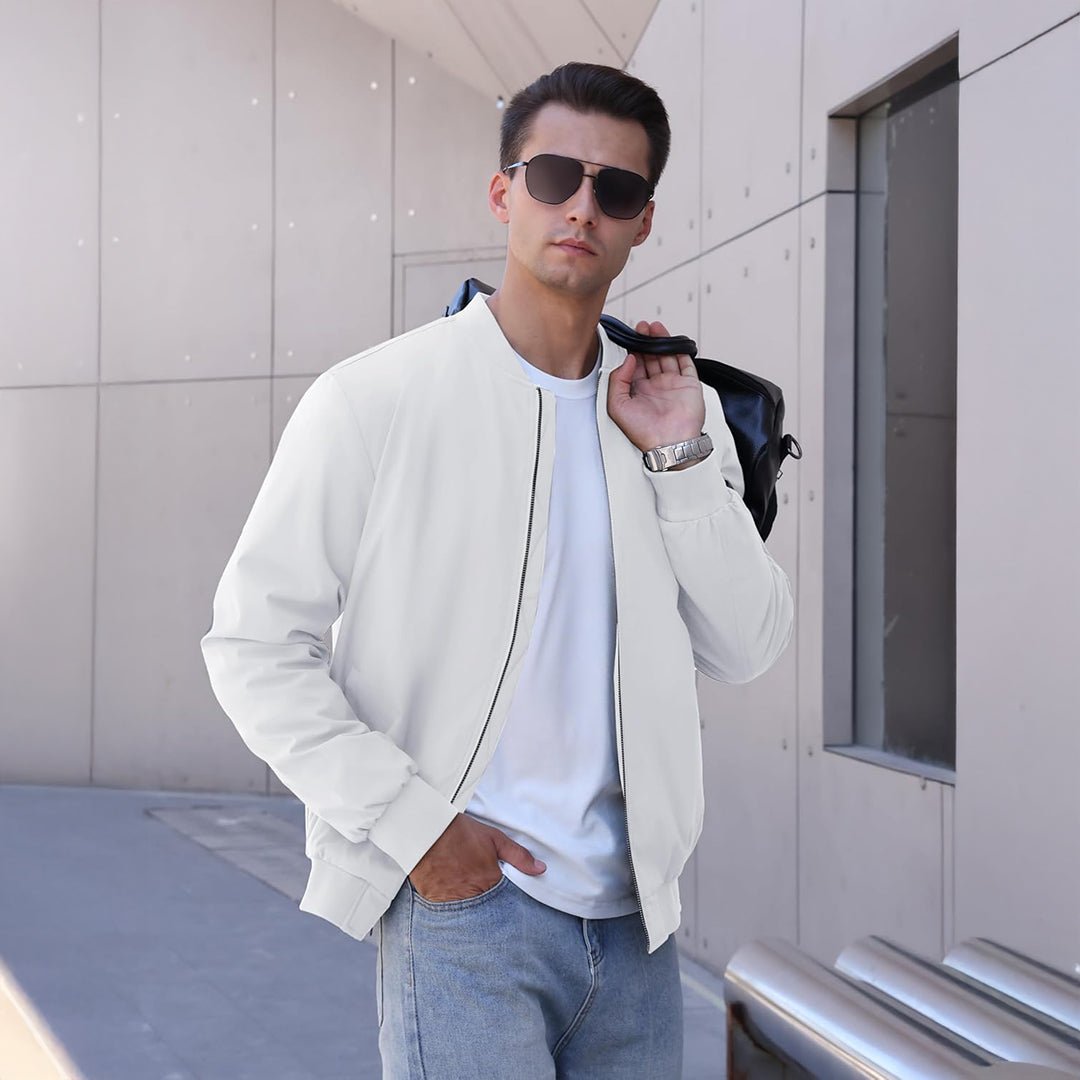 Ethan | Thermal Waterproof Mens Bomber Jacket 5