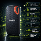Portable High‑Speed SSD with USB‑C Connectivity