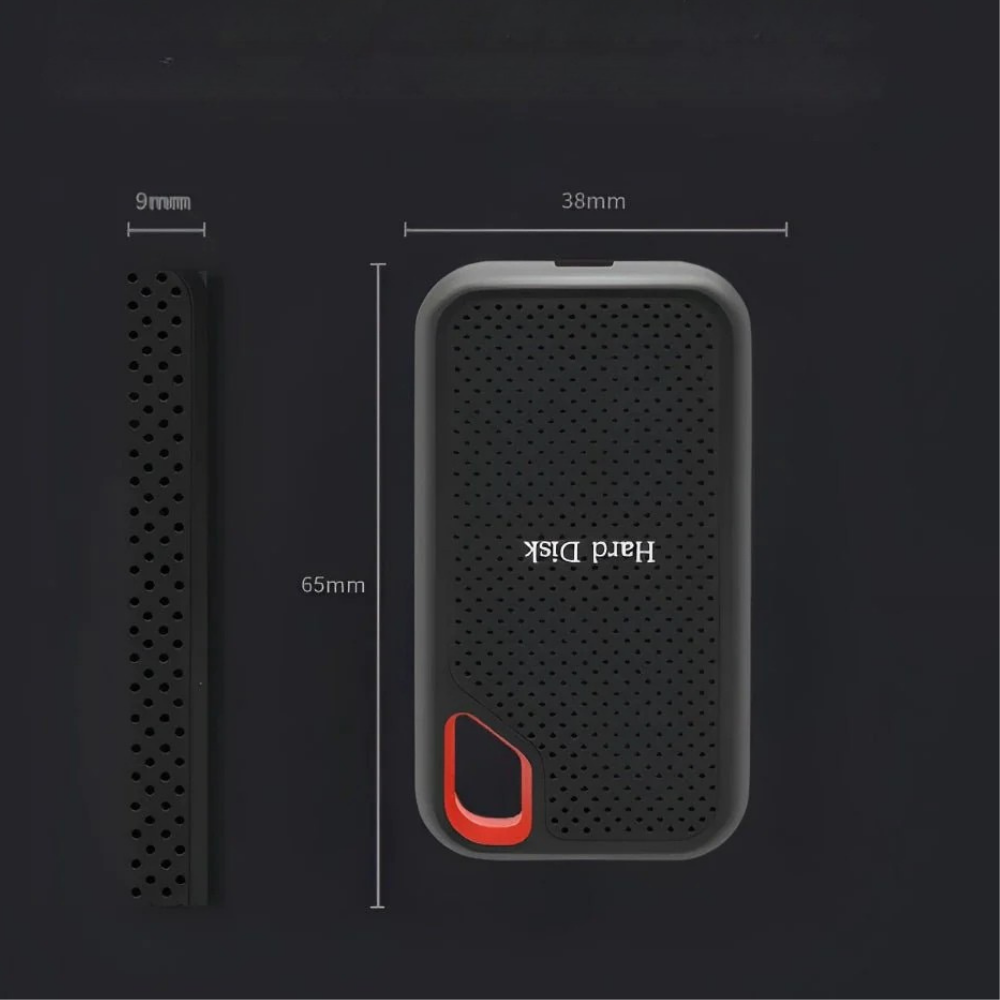 Portable High‑Speed SSD with USB‑C Connectivity