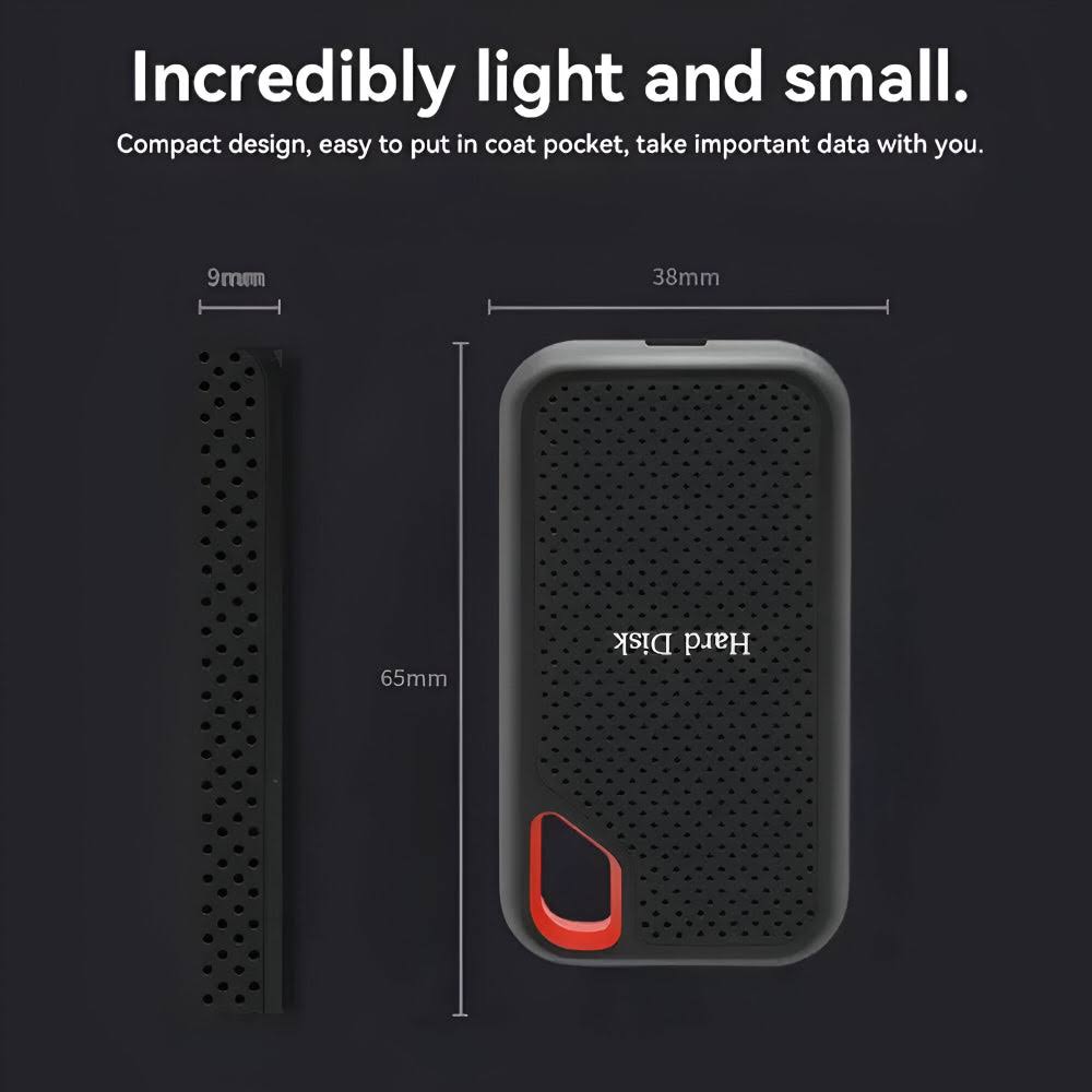 Compact Portable SSD — Durable High‑Speed Drive