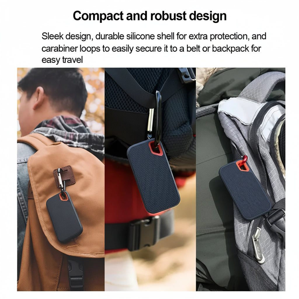 Portable SSD Drive USB-C High-Speed External Storage