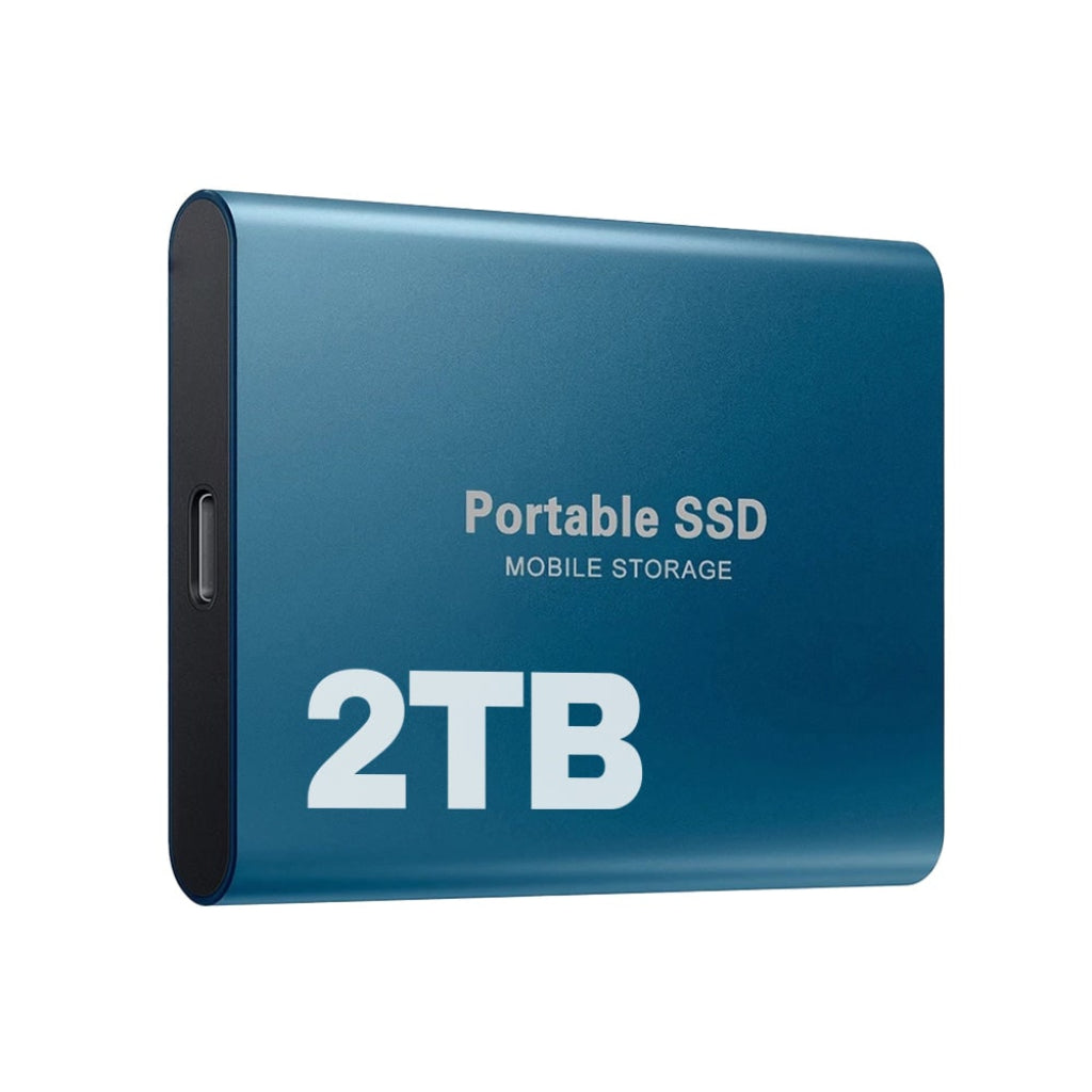 USB-C Portable SSD 2TB — Compact High-Speed Storage
