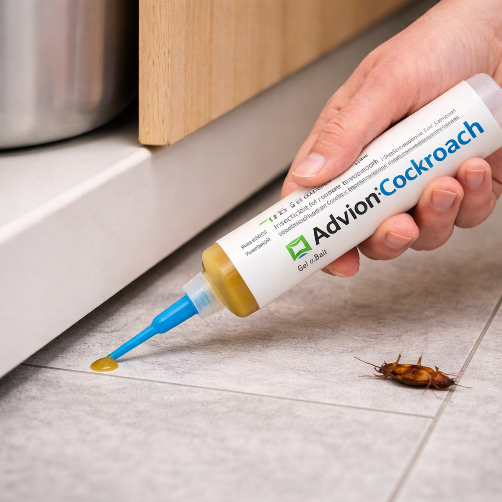 Cockroach Gel Bait Syringe (30 g) — Targeted Indoor Use