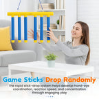 Reaction Trainer Game — Kids Falling Stick Challenge