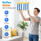 Reaction Trainer Game — Kids Falling Stick Challenge