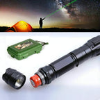 Rechargeable Green Laser Pointer — Handheld Long‑Range