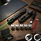 Rechargeable Green Laser Pointer — Handheld Long‑Range