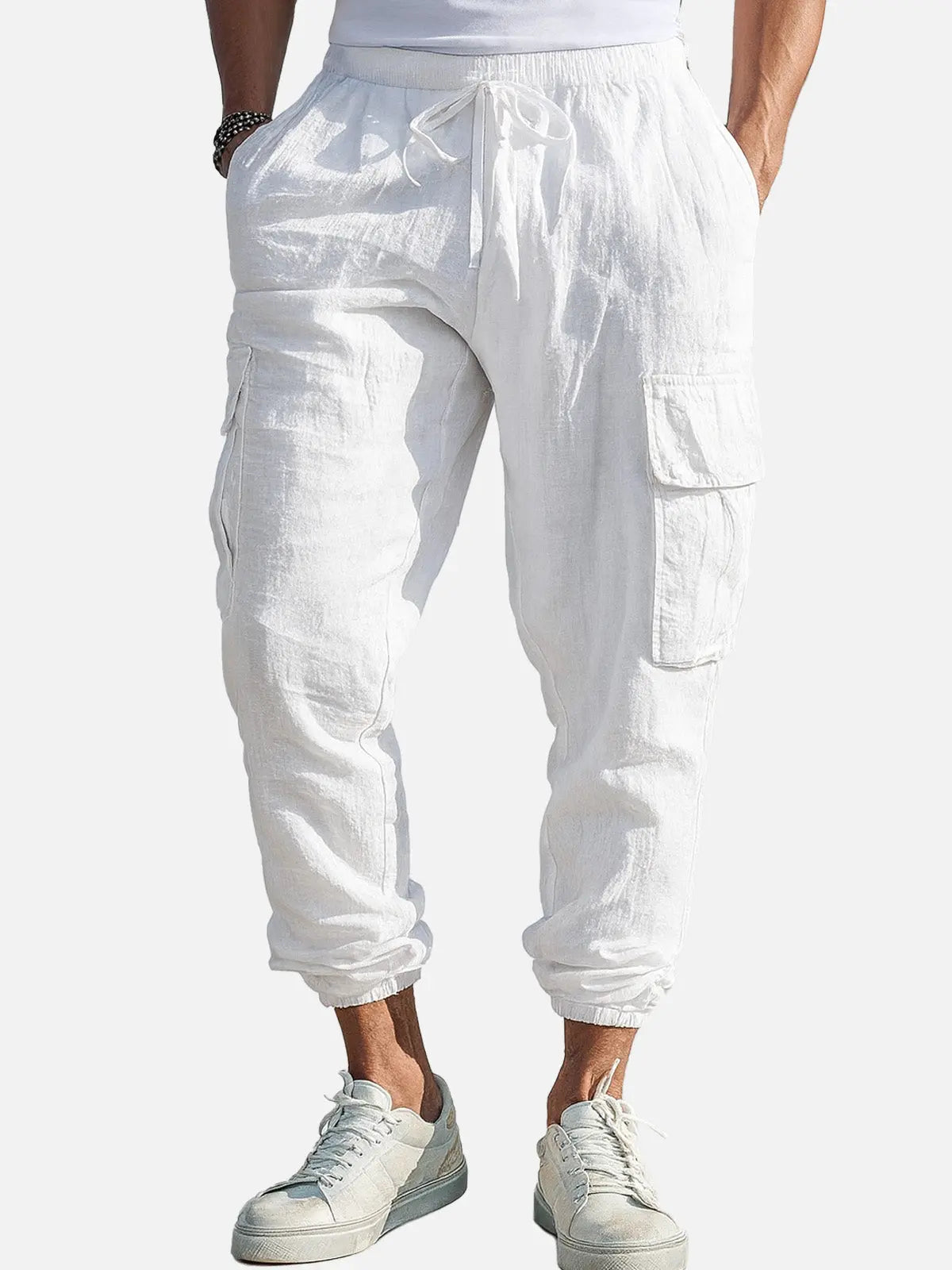 Liam | Lightweight Relaxed Mens Cargo Pants for Casual Wear 4