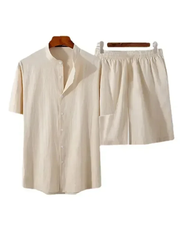 Liam | Stylish Linen Men's Shorts Set for Summer 2