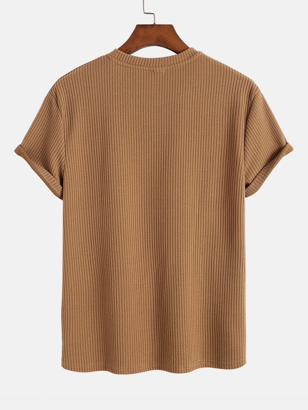Men’s Everyday Stretch T-Shirt – Soft Polyester Spandex Classic Regular Fit Tee